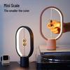 Magnetic Levitation Balance Lamp: Creative Night Light & Everlasting Red Bedroom Desk Lamp - Perfect Wedding Gift