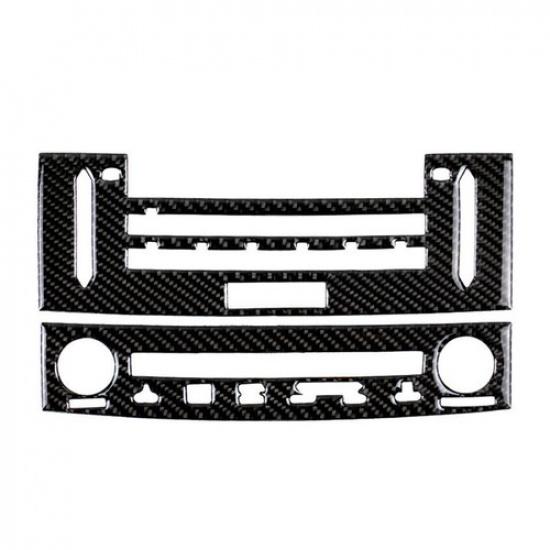 Carbon Fiber Air Condition CD Panel Cover Trim FOR LEXUS IS250 IS350 2014-2018