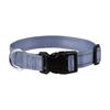 Reflective Dog Collar Nylon Dog Collar with Metal D-Ring Adjustable Fit Safe Dog Collar for Small Large Medium Dogs Night Walking