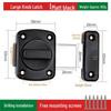 No-Drill Anti-Theft Door Latch Lock for Bathroom