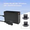 Fast Speed USB And Type C 3 Port Charger For 36V 48V 60V 72V 84V Electric Bicycles With Overloads Protections