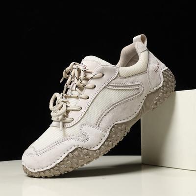 Heren- en damesschoenen in grote maten, casual schoenen voor buiten, herfst- en winter schoenen van eerste laag leer, sportschoenen
