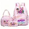 Set Zaino Scolastico 3 Pezzi – Zaino per Studenti con Borsa Pranzo e Astuccio