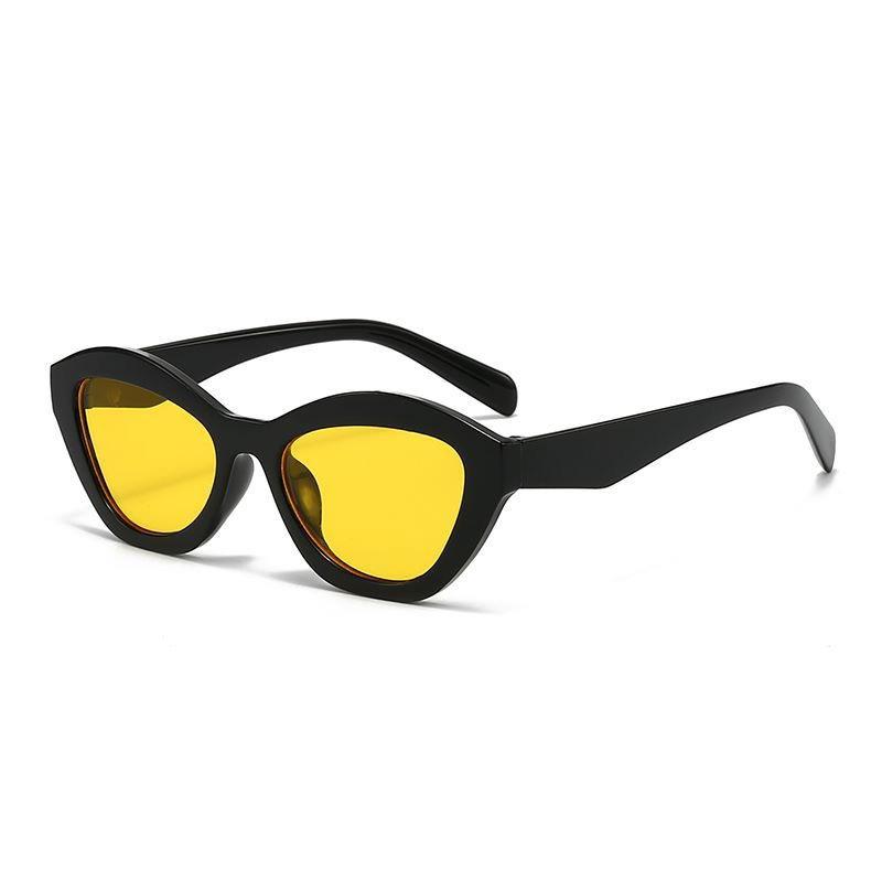 Cat'S Eye Sunglasses Retro Fashion Trend Y2K Men And Women Uv Protection