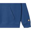 Carhartt WIP SS23 Casual Loose Fit Hooded Sweatshirt Men sweatshirt Blue I026384-1NU-XX