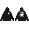 Stussy Mens Hooded Sweatshirt Casual Loose Fit Streetwear Printed Pullover