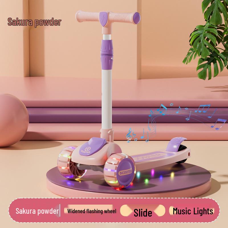 3-in-1 Children's Scooter for Ages 1-12: Safe and Fun for Boys and Girls