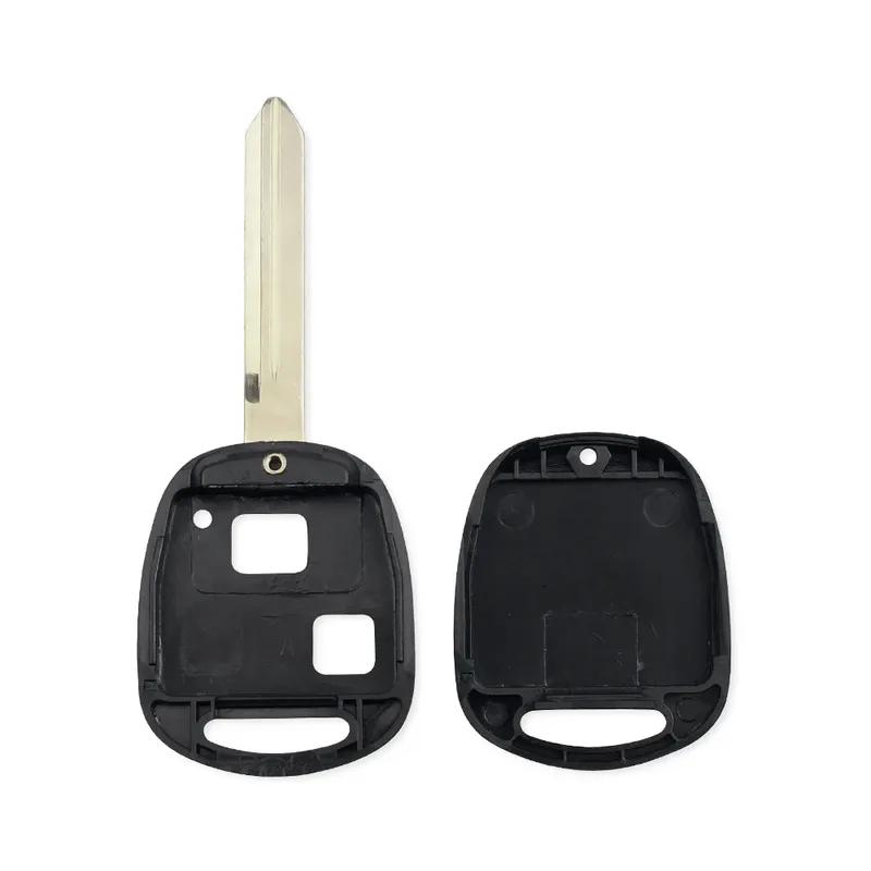 KEYYOU 10pcs For Toyota Corolla Land Cruiser YARIS CAMRY RAV4 Lexus RX300 LS400 GX460 Remote Key Shell Case TOY43 TOY48 TOY47