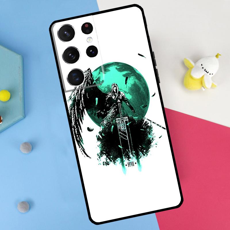 Final Fantasy VII Back Case For Samsung Galaxy S25 S24 S21 S22 S23 Ultra S9 S10 Plus S20 FE S25 FE Soft Cover