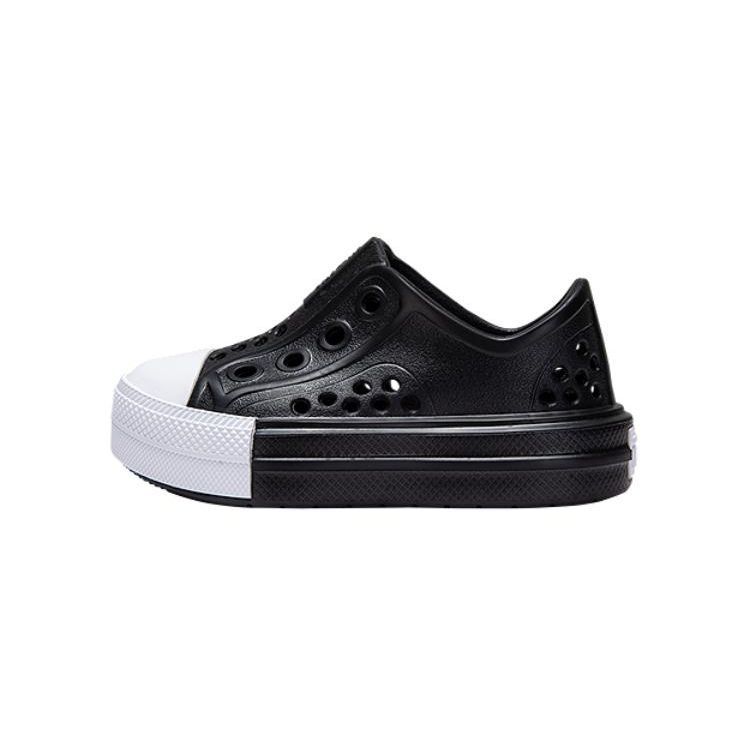 Converse Chuck Taylor All Star Play Lite CX Low TD Black White Baby Sneakers A07396C