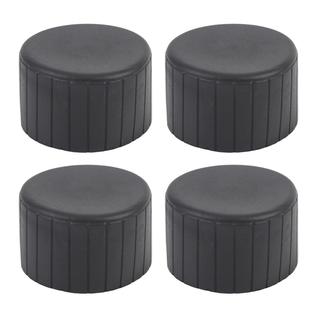 4 Piezas Protectores de Suelo para Patas de Silla 60 mm Plástico Antideslizante Redondo Cubierta Protectora para Patas de Muebles para Suelos de Madera Dura