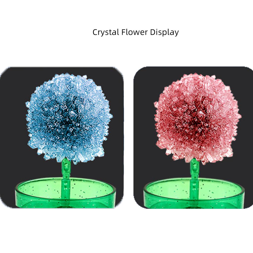 Science Experiment Crystal Planting Diy Creative Flower Shaped Crystal Tree Fun Parent-Child Experiment Set