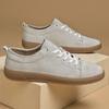 Fashion Classic Men Suede Leather Casual Shoes High Quality Comfy Flat Designer Outdoor Sneakers British Genuine Leather Jogging Shoes