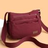 Damen Leichte Mehrschichtige Umhängetasche - Stilvolle & Schlichte Einzelne Schulterhandtasche für Pendler-Mütter