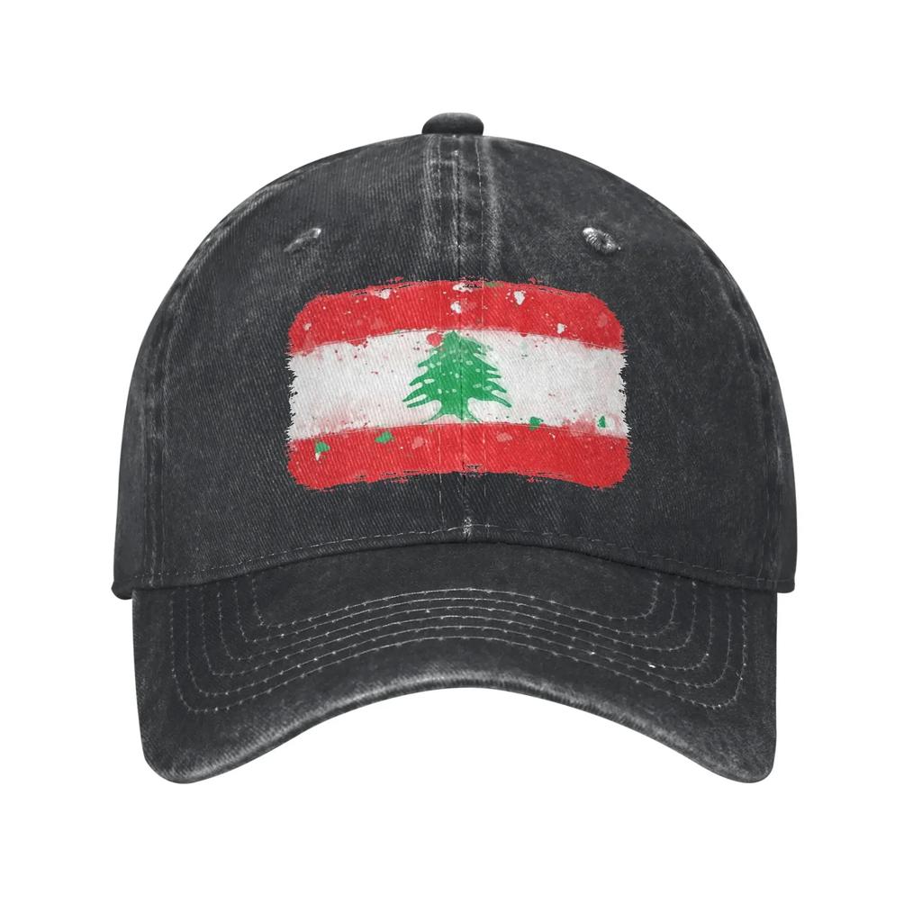 Lebanon Flag Heart Wear Baseball Caps Unisex Daily Hats Cap Adjustable Sun Cap