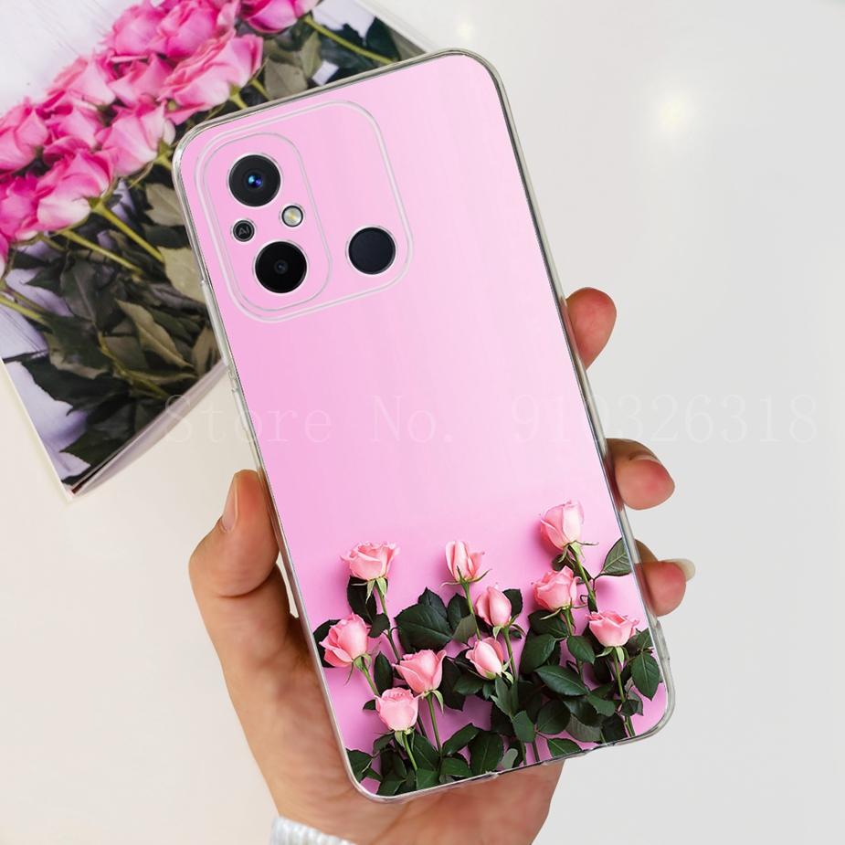 For Xiaomi Redmi 12C Case 2022 Cute Cat Butterfly Soft Silicone Slim Phone Case For Xiaomi Redmi 12C 12 C Redmi12C Fundas Bumper