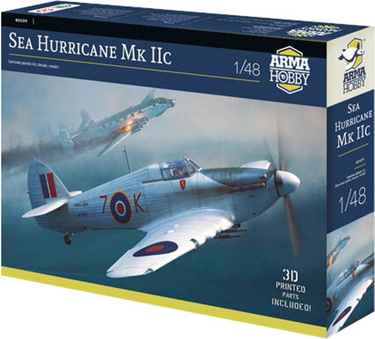 

Arma Hobby British Sea Hurricane Limited Edition Plastic Model Kit ADL40009 1/48 Mk.2c