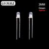 Frosted LED Diode Indicator 3mm 5mm Single & Red-Green Bi-Color Common Anode / Cathode