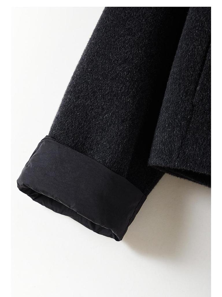 Palton Elegant din Lână Cașmir Dublu-Fețe pentru Femei - Colecția Toamnă/Iarnă 2025