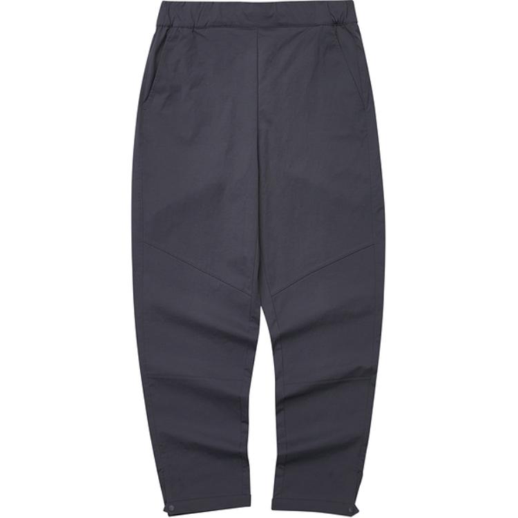 Skechers Outdoor Series Elastic Solid Color Comfortable Curved Outdoor Casual Pants Women pants Periscope-Gray L324W031-0403 S