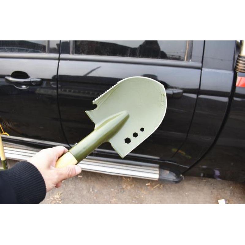 205 Military Multi-Functional Manganese Steel Car Shovel for Outdoors