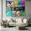 Super Mario Poster Wall Tapestry Aesthetic Wall Hanging Printed Fabric Blanket Decorative Tapestries For Bedroom Living Room Home Decor
