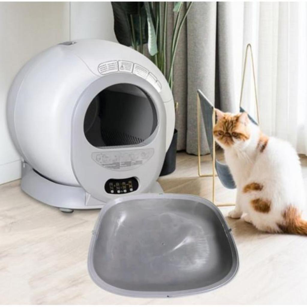 Katzenklo-Matte Streufangmatte Wiederverwendbar Rutschfest Kätzchen Flexibel Elegant Haustier-Zubehör Badezimmer Katzentoilette Bodenschale