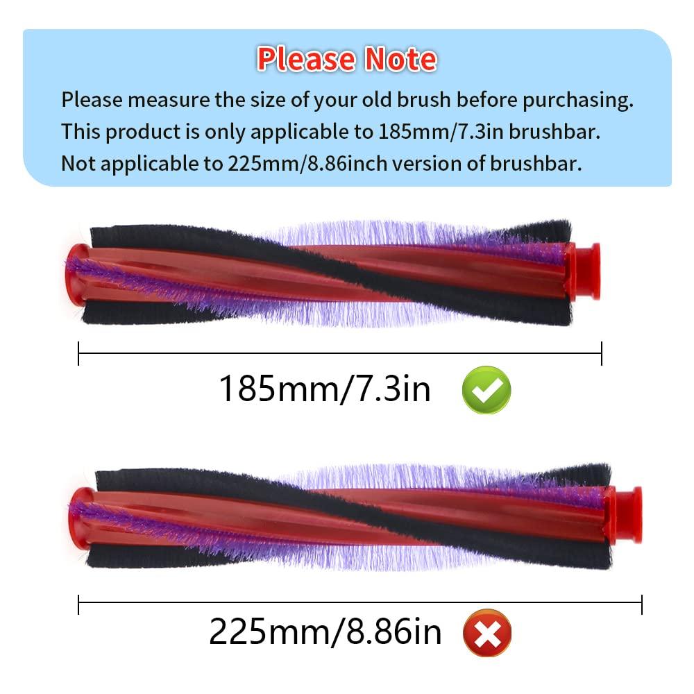 WuYan Compatible Carbon Fiber Equipped Motor Head Vacuum Cleaner Parts Dyson DC62 V6 DC59 SV03 SV073 Series Total Length 185mm