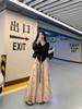 Women's Spring/Summer 2026 Long Sleeve Two-Piece Set: Sun Protection Top & Skirt