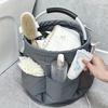 Foldable Durable Lightweight Storage Basket, Open-Top Multi-Functional Bucket with Handle,Portable Picnic and Beach Basket,for Bathroom Toiletry Bag