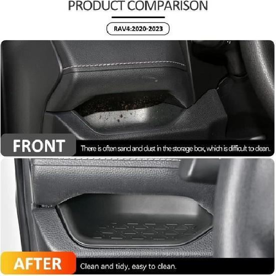 Fits - Toyota RAV4 Car Driver Side Storage Box Organizer Mat Accessories
