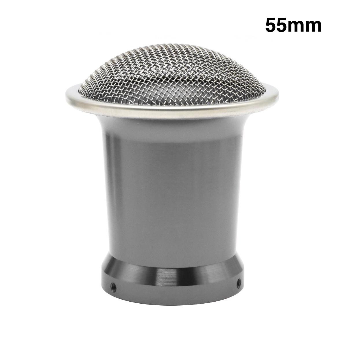 

ZSDTRP Motorcycle PWK Carburetor 50mm 55mm Velocity Stack Net Long Air Filter Cup 55mm titanium