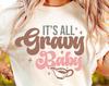 Comfort Colors 'It's All Gravy' Thanksgiving Tee, Trendy Fall Shirt