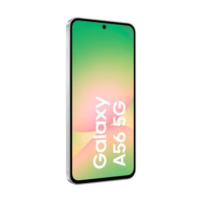 Samsung Galaxy A56 5G 8 Go/128 Go Gris (Awesome Light Grey) Double SIM SM-A566