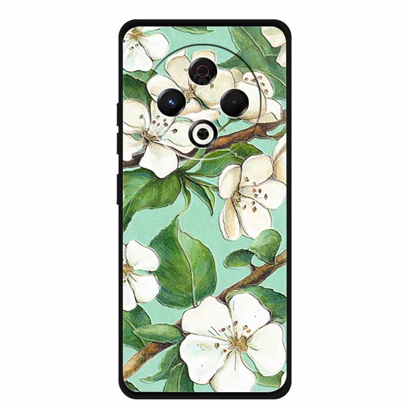 3D Phone Cover For Tecno Pova 6 Neo Pova6Neo Cases Soft TPU Silicone Case Tecno Pova 6 Pro Pova6 Embossed Flowers Blossoms Funda