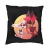 Hazbins Tv Show Animation Hotel Square Pillowcover Home Decorative Cushion Cover Throw Pillow For Car Double-Sided Printing