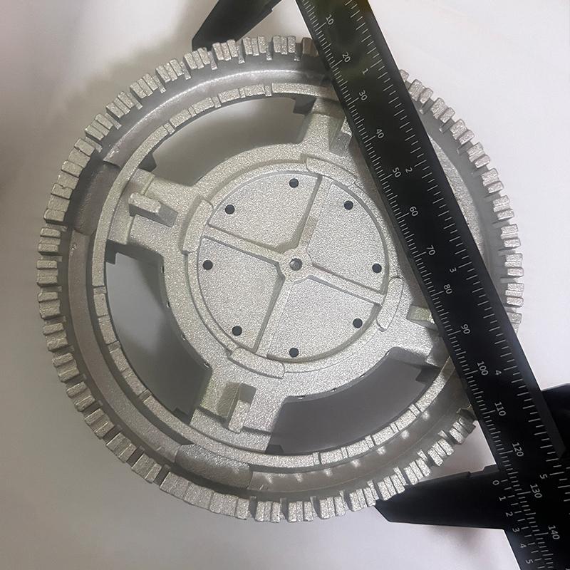 High Temperature Resistant AL Base 48/68/93/125/131mm Quality Heat Resist Aluminum Parts Seat Burner for 55/75/100/130/135mm Cap