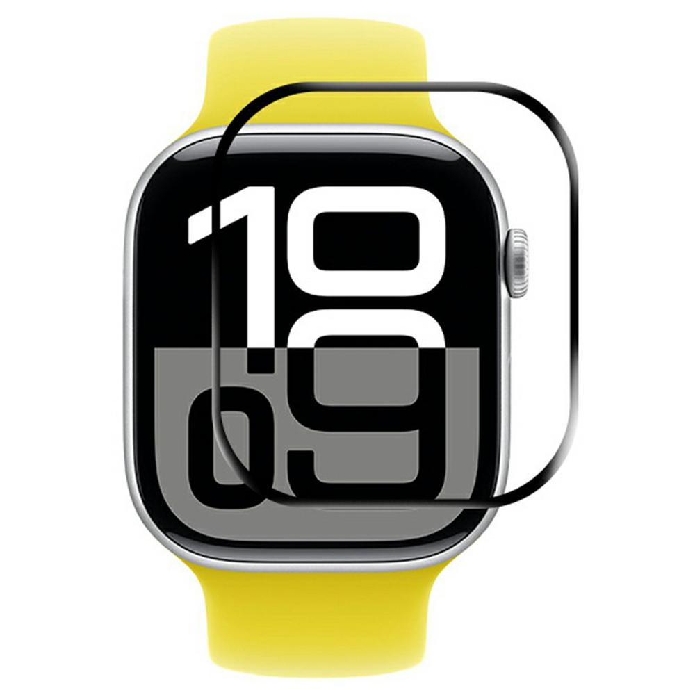

RURIHAI For Apple Watch Series 11 46mm/10 46mm PMMA Screen Protector 3D Full Glue Watch Screen Film A