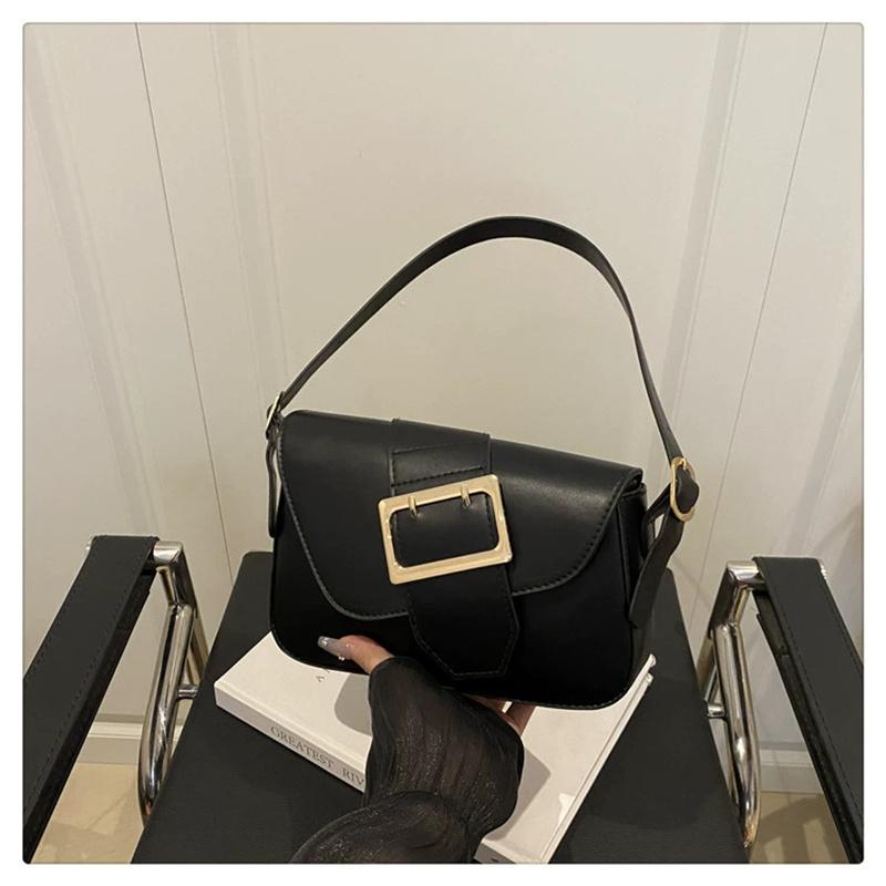 Fashion Crescent Underarm Bag for Women, Trendy Simple Shoulder Crossbody Bag for Daily Commute
