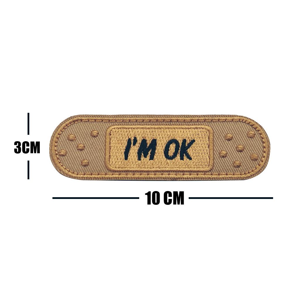 

Seaside Outdoor Long Strip Embroidered Patch Badge