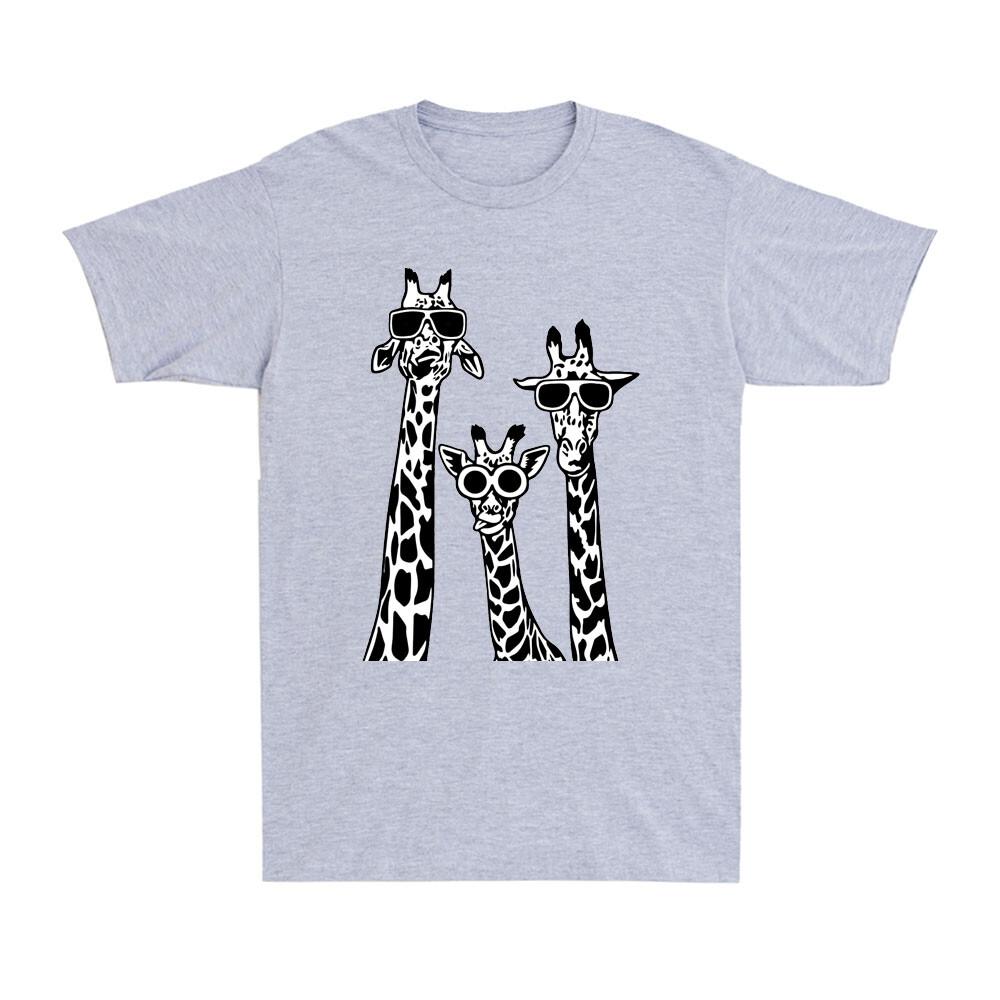 Funny Giraffe Lover Quote Animals I Love Giraffes Novelty Unisexs Cotton TShirt
