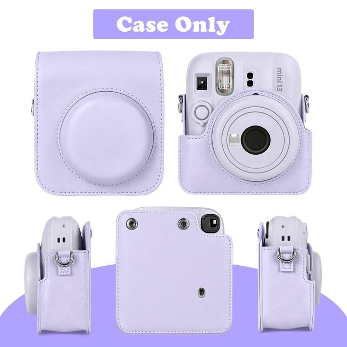Rieibi Instax Mini 13/Mini 12 Camera Case - Lilac Purple
