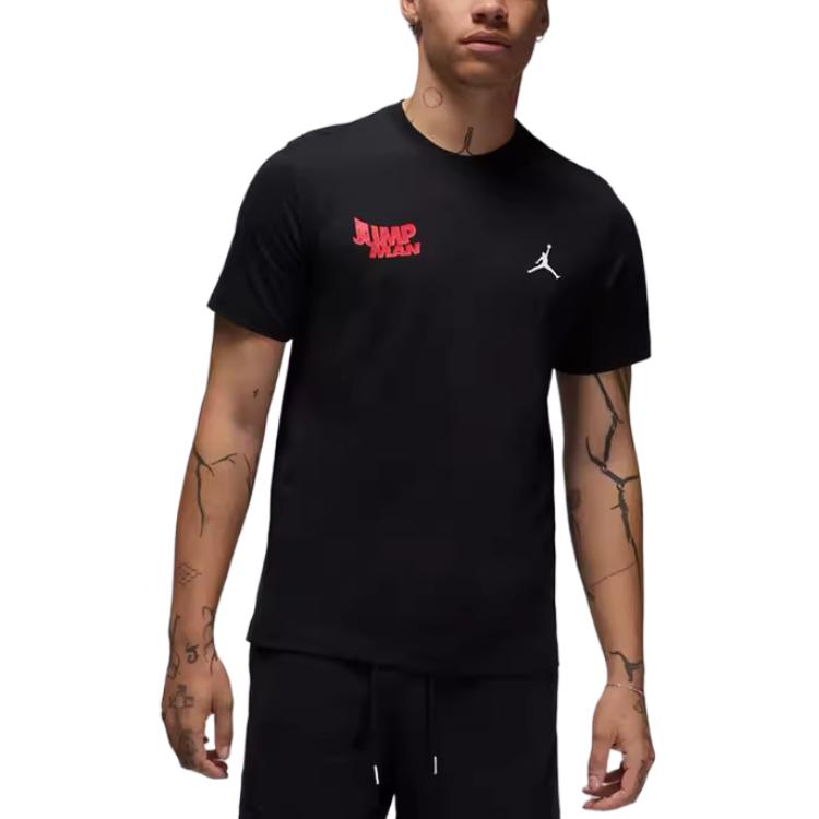 New Jordan Jumpman T Shirt Men's Black FN6030-010