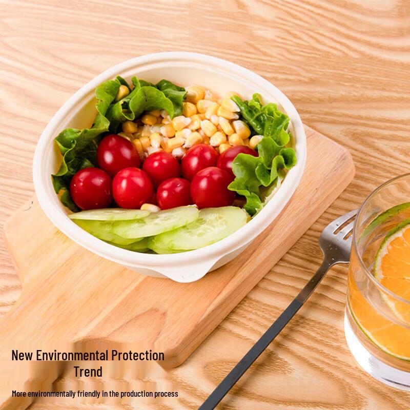 Jiemengzhe 550ml Biodegradable Takeaway Bowls
