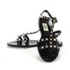 Valentino Rockstud Flat Sandals 6w2s0h38 Pvs 0no