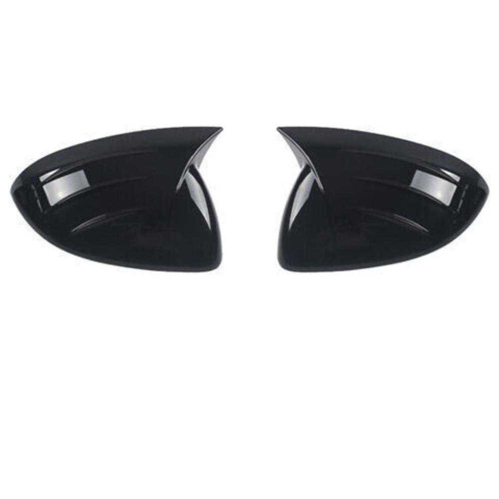 Glossy Black Side Mirror Cover Cap Trim For Mercedes Benz W206 C-Class 2022-2025