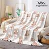 Rouge Süßer Bär & Schleife Flanelldecke Warm Weich Halloween Weihnachten Sofa Warm Gemütlich Dekorative Deko Geschenk für Jede Jahreszeit