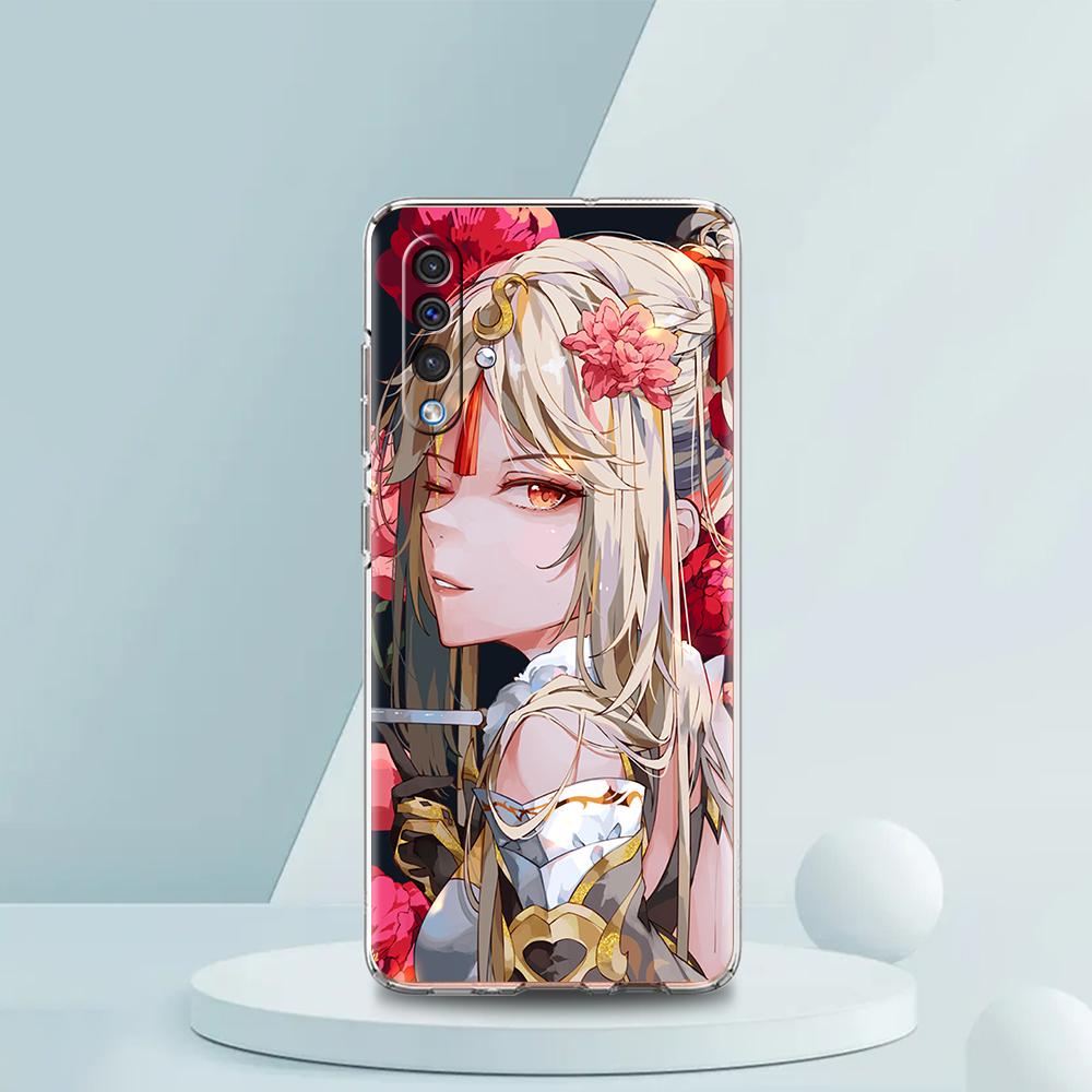 

Чехол Genshin Impact Hu Tao Xiao для Samsung A54 A52 A50 A70 A10 A30 A40 A20S A20E A02S A12 A14 A22 A42 A72 A34 A32 5G A04s Samsung A34