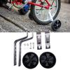 Kids Bicycles Training Wheels Auxiliary Wheel Replacement For 12 To 20Inch Bikes Improve Stabilizers With Metal Brackets