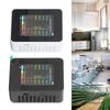 Air Quality Monitor Portable LCD Backlight Screen CO2 TVOC HCHO PM2.5 PM10 Detector with Alarm Air Quality Tester Air Monitor